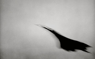 Le Concorde en noir et blanc