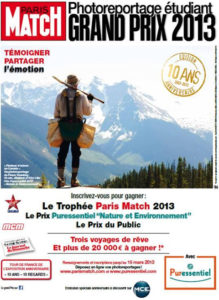 Affiche trophée Paris Match 2013