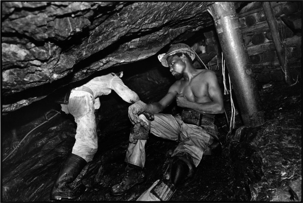 West Driefontein Mine, 1985, © Marie-Laure de Decker