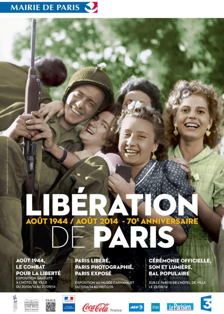 Affiche expo liberation de Paris