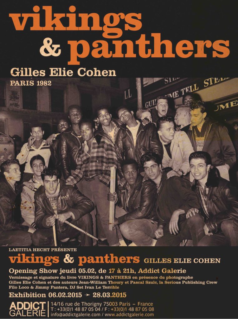 ADDICT Galerie Gilles Elie COHEN Vikings & Panthers   (1)
