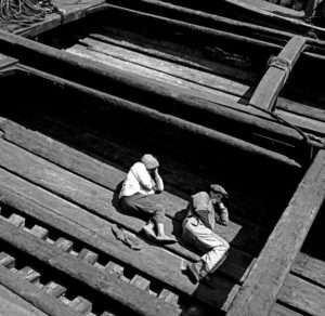 Dockers, Barcelone, 1953