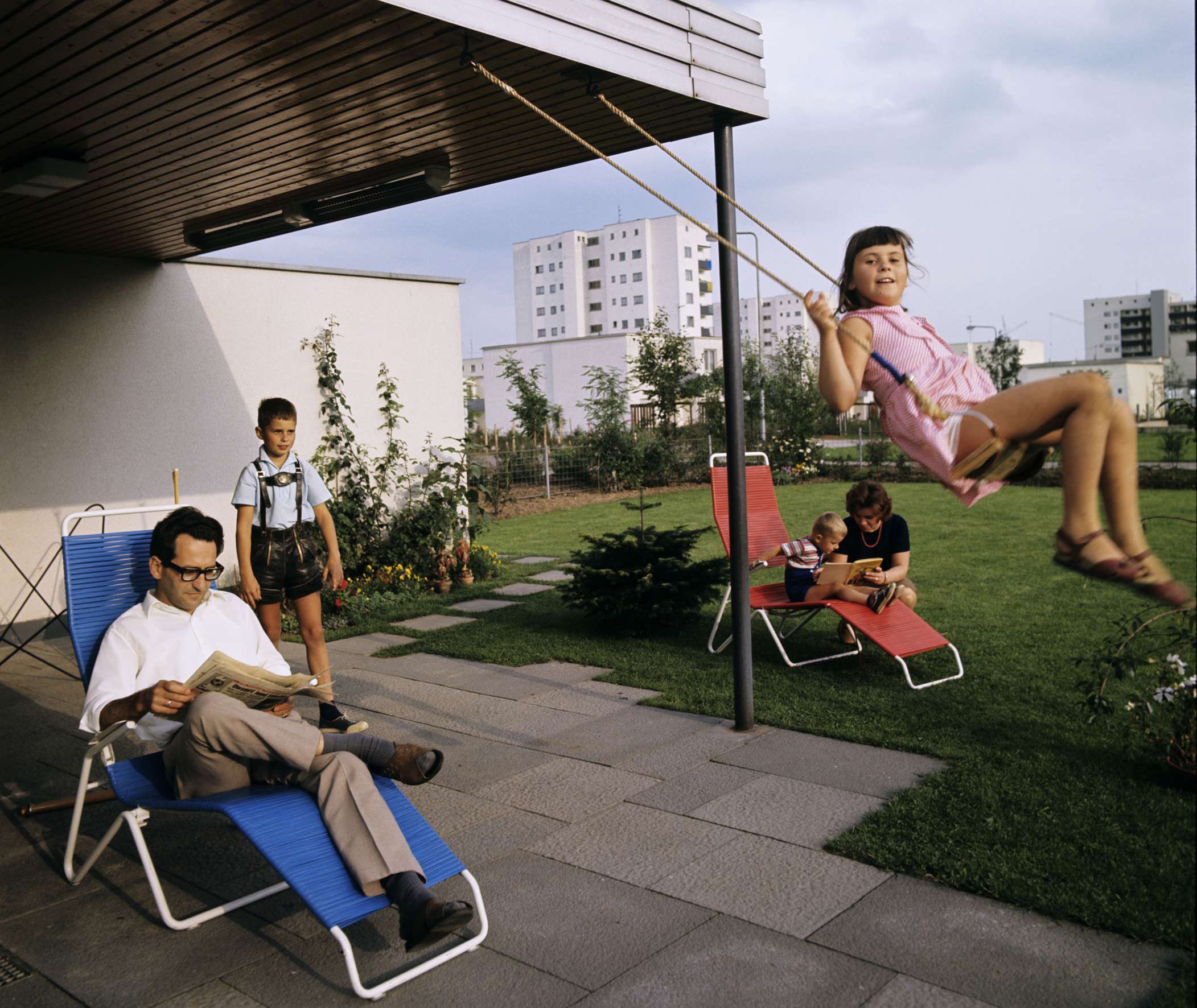 Германий в жизни человека. Джулиус Шульман. Julius Shulman фотограф. Private House Germany 1950.