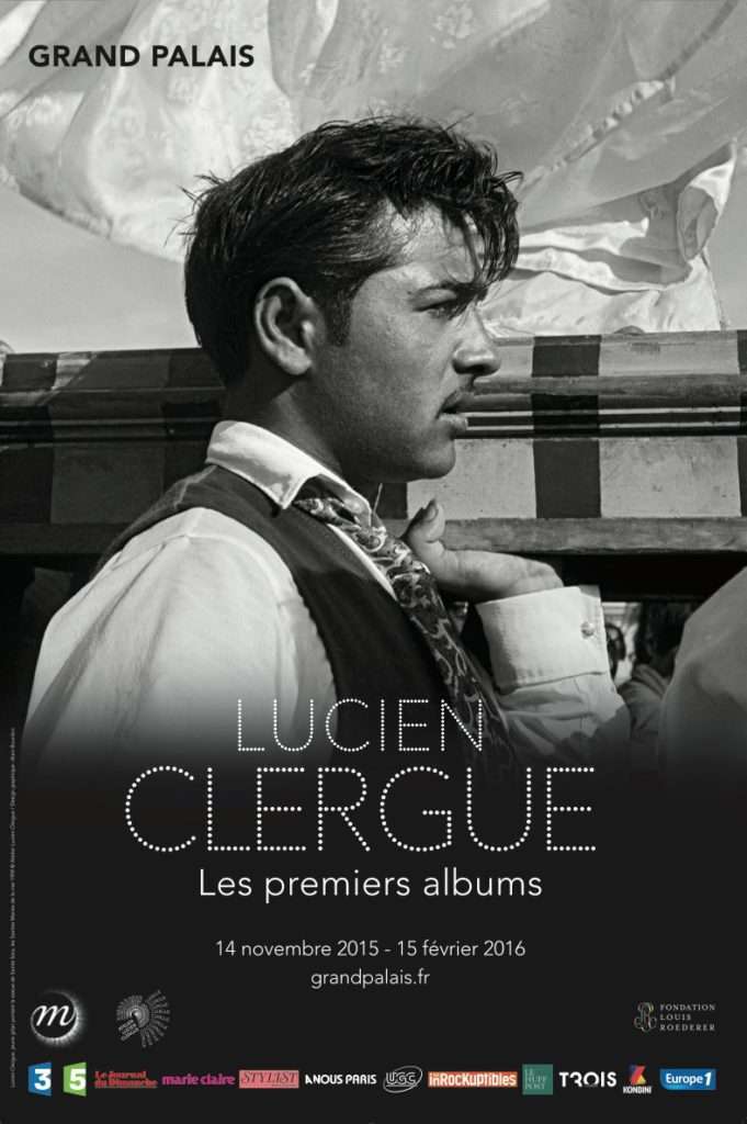 Affiche de l’exposition Lucien Clergue. Les premiers albums © Rmn-Grand Palais, Paris 2015