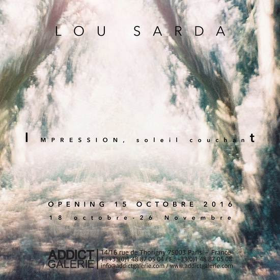 LOU SARDA – Exposition  » IMPRESSION, soleil couchant