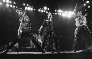 BOB GRUEN - THE CLASH, PALLADIUM, NYC, 1979 (©BOB GRUEN/ LA GALERIE DE L’INSTANT)