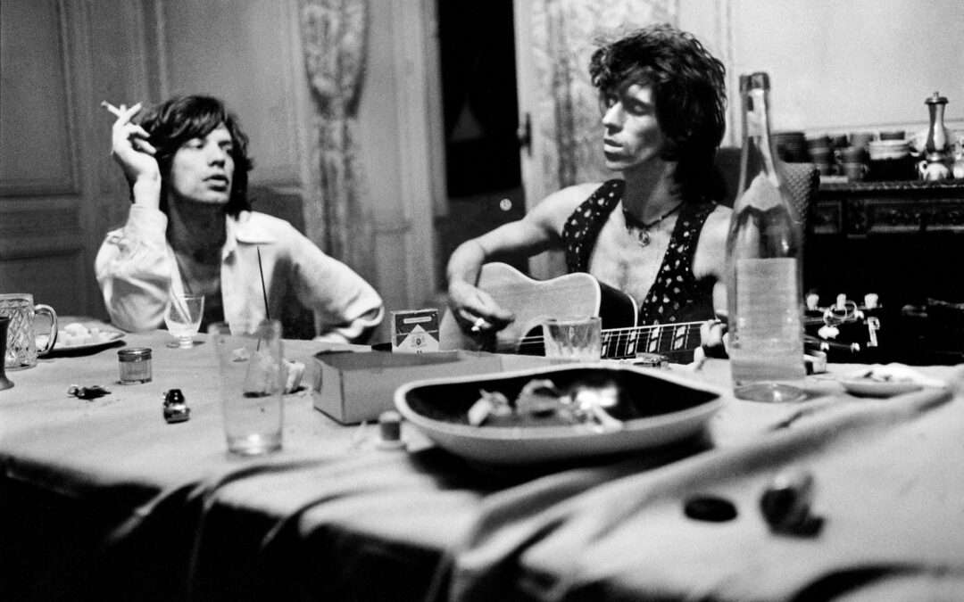 THE ROLLING STONES, 1971 Dominique Tarlé