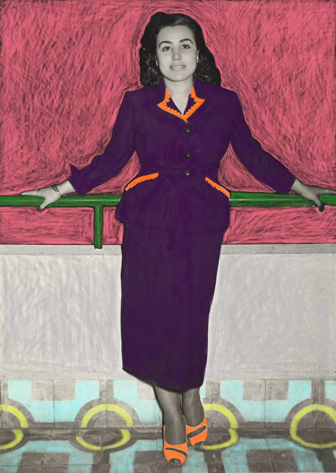 ©Rima Samman, L’amour se porte autour du cou, #30, 2020