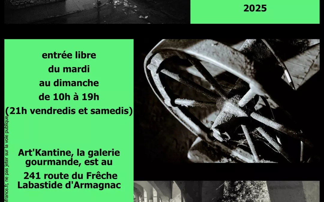 Exposition photographique noir et blanc de Brooklyn à La Bastide d’Armagnac