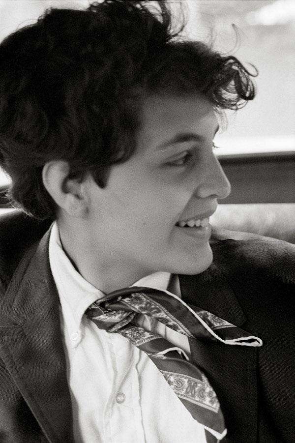 Donna Gottschalk, Chris dans un taxi, New York, 1970 Courtesy de l’artiste et de Marcelle Alix © Donna Gottschalk