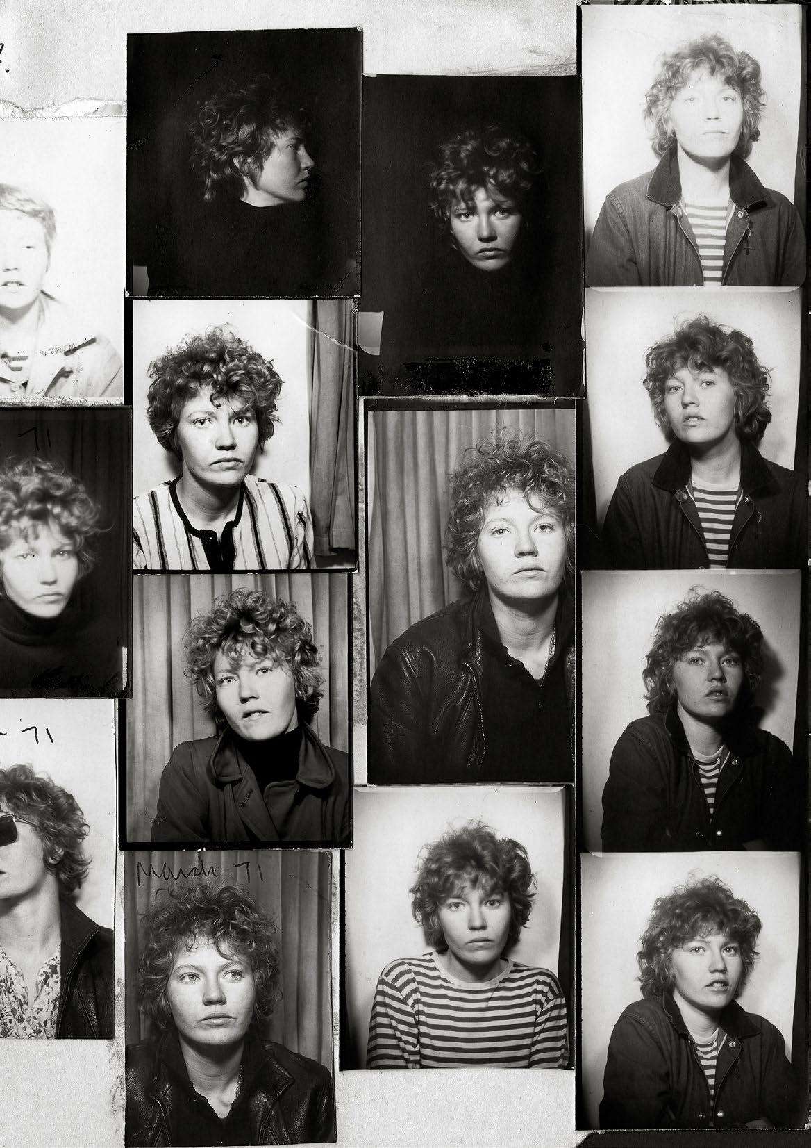 Donna Gottschalk, Autoportraits Photomaton, 1966-1971 Courtesy de l’artiste et de Marcelle Alix © Donna Gottschalk
