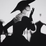 Lillian Bassman, Blowing Kiss, Barbara Mullen, New York, Harper’s Bazaar, circa 1958